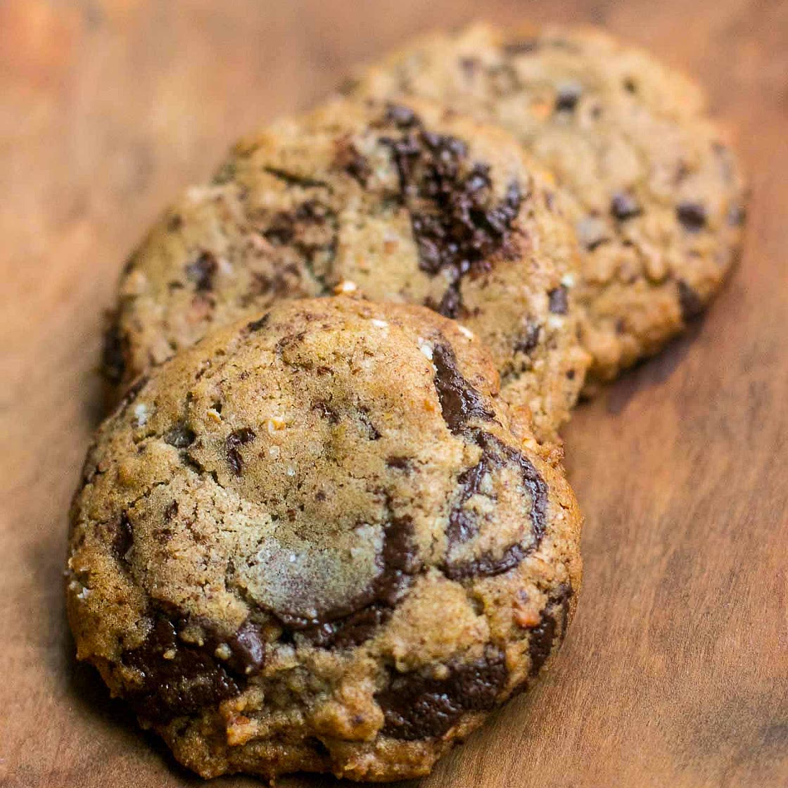 Buckwheat Chocolate Chip Cookies