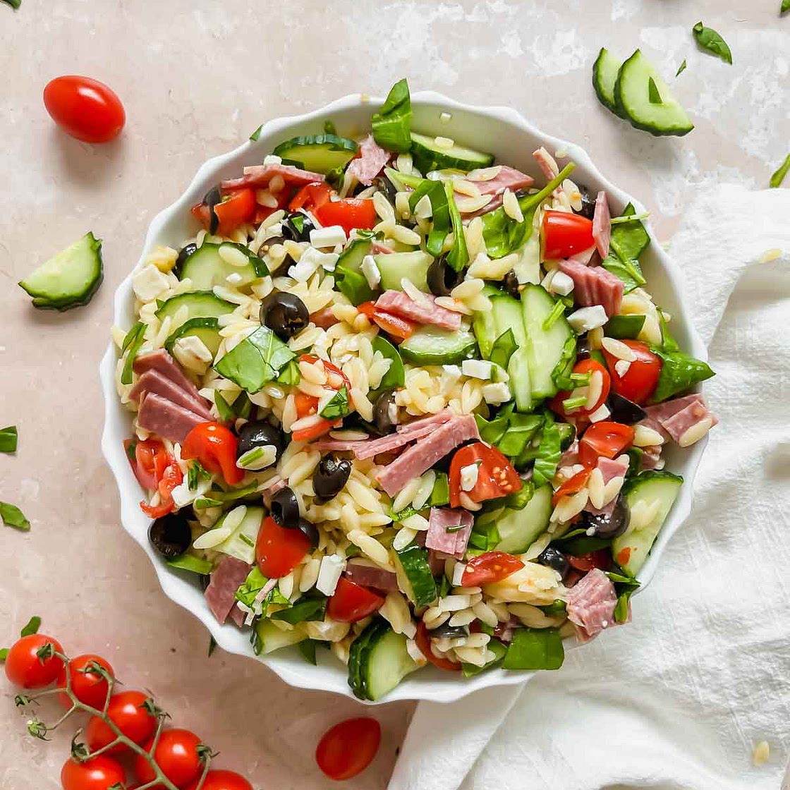 Italian Orzo Salad