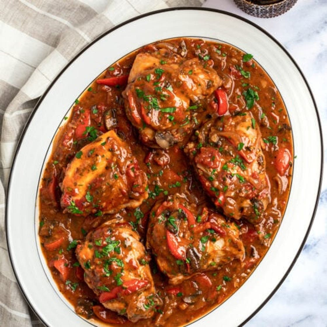Chicken Cacciatore