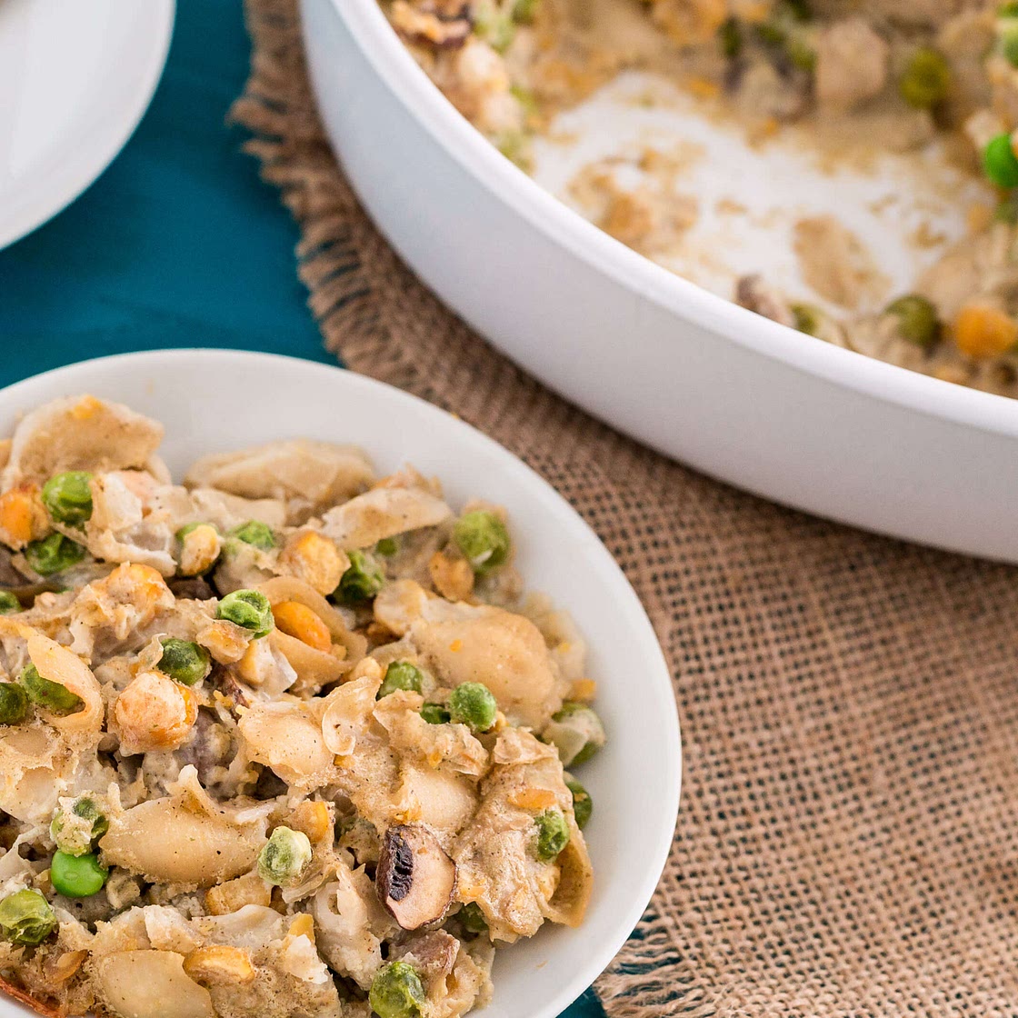 Tu-No Casserole (Vegan Tuna Casserole)