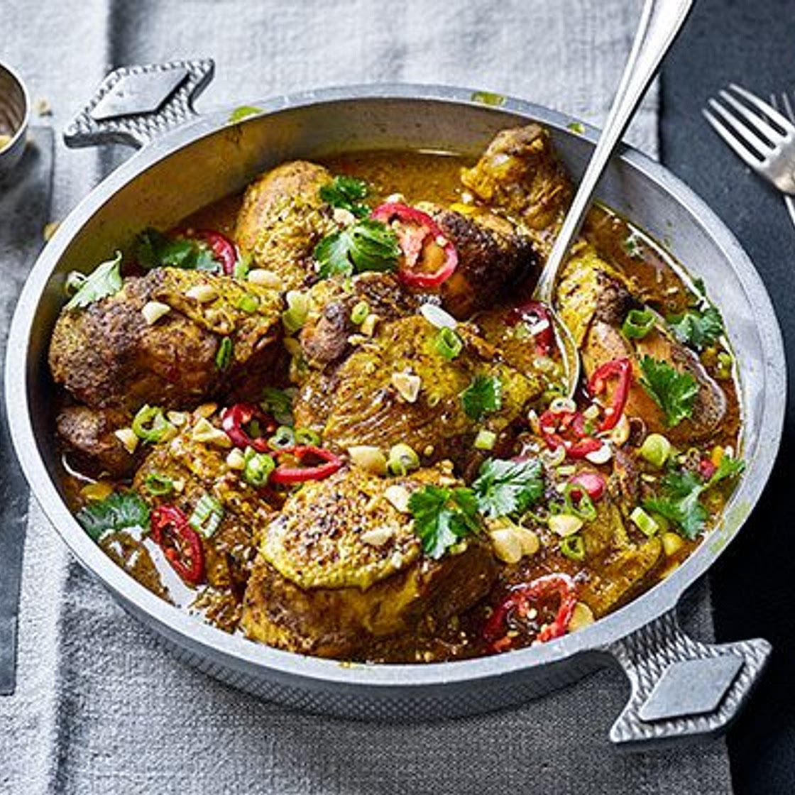 Peanut butter chicken curry