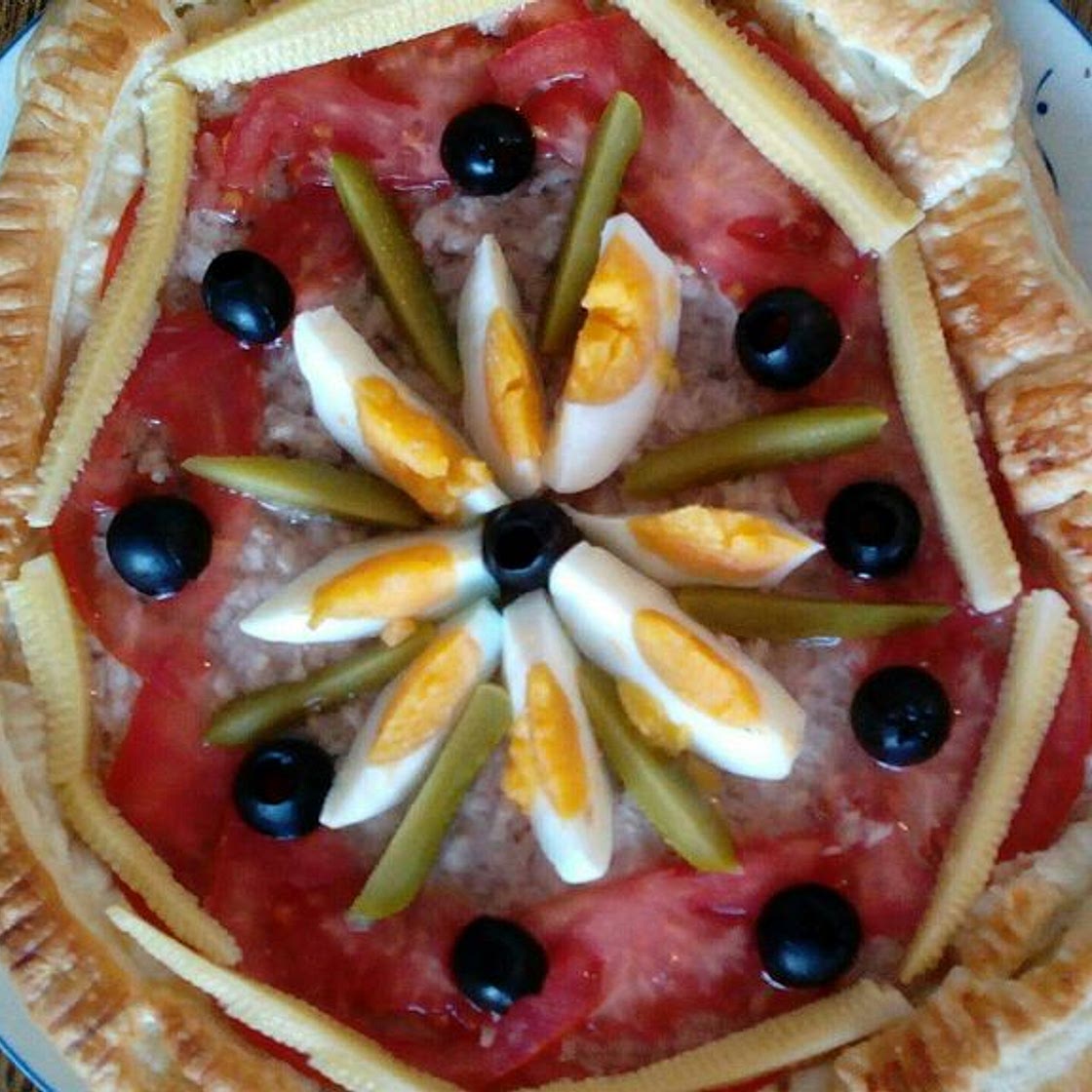 Tarte au thon en gelée