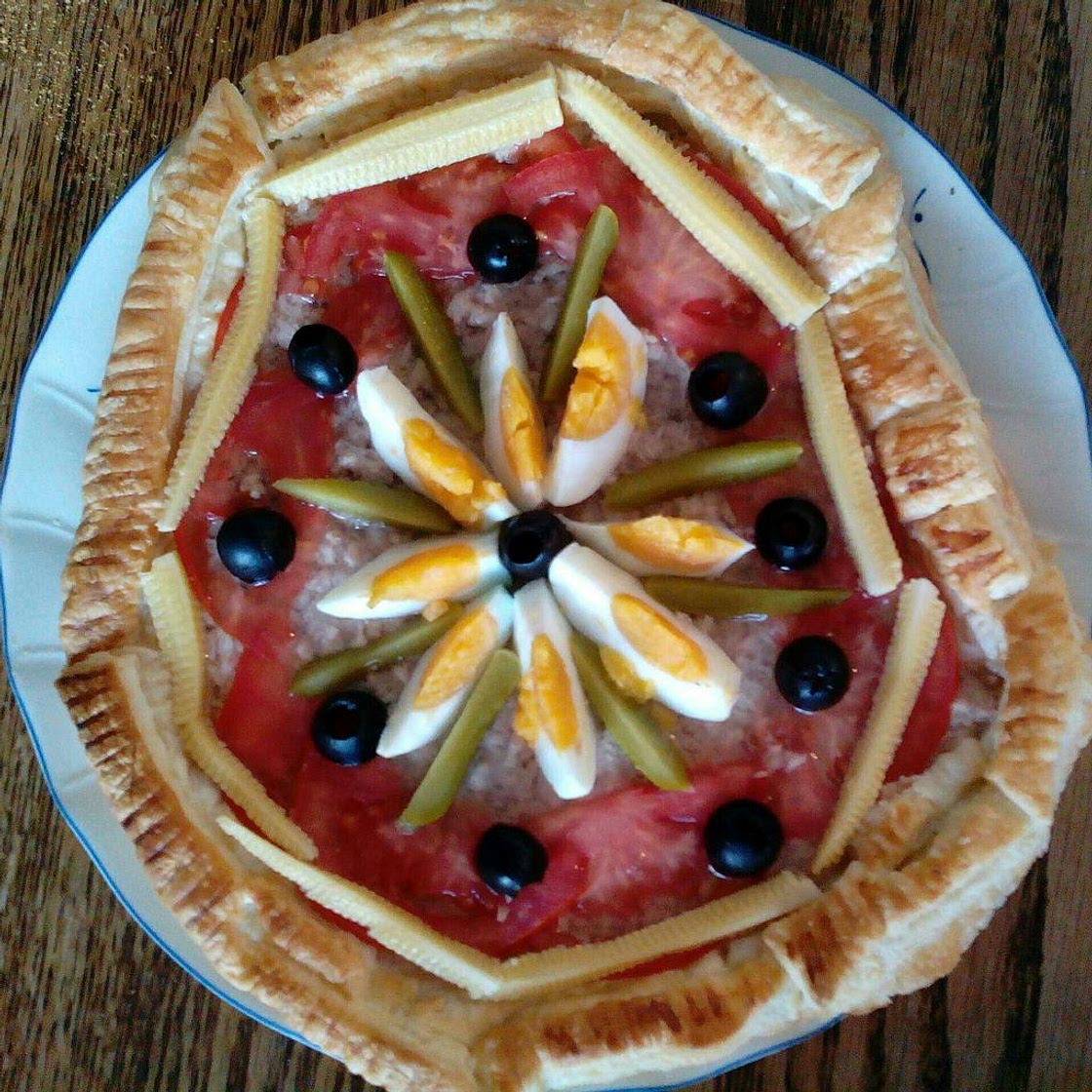 Tarte au thon en gelée