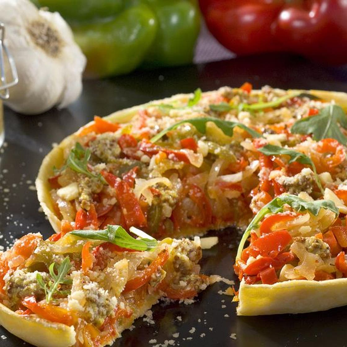 Tarte aux légumes d'été