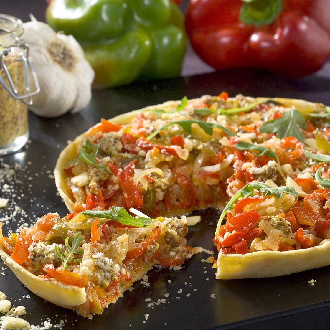 Tarte aux légumes d'été