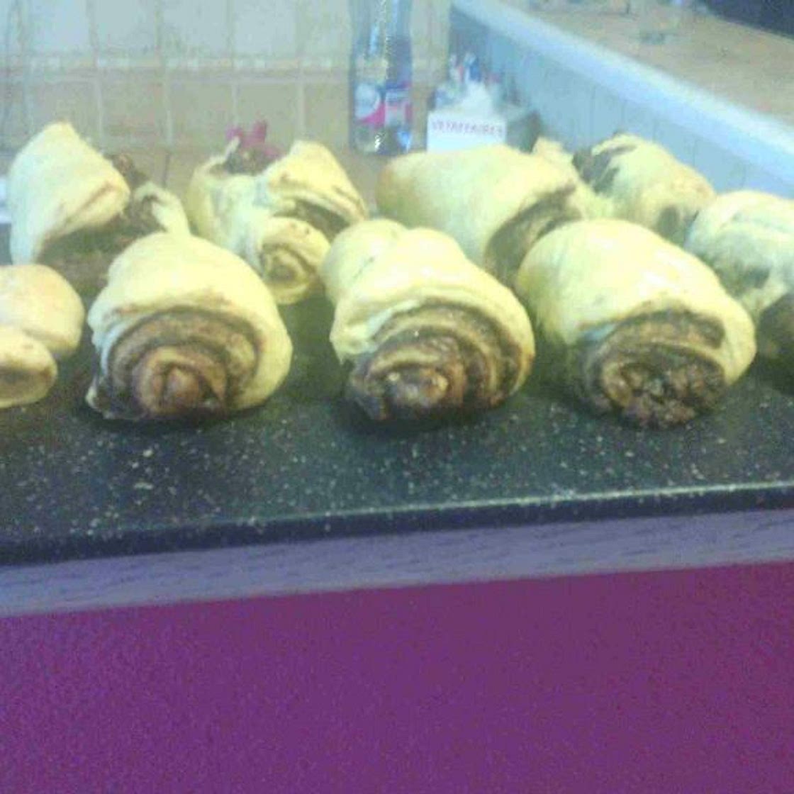 Feuilleté de nutella