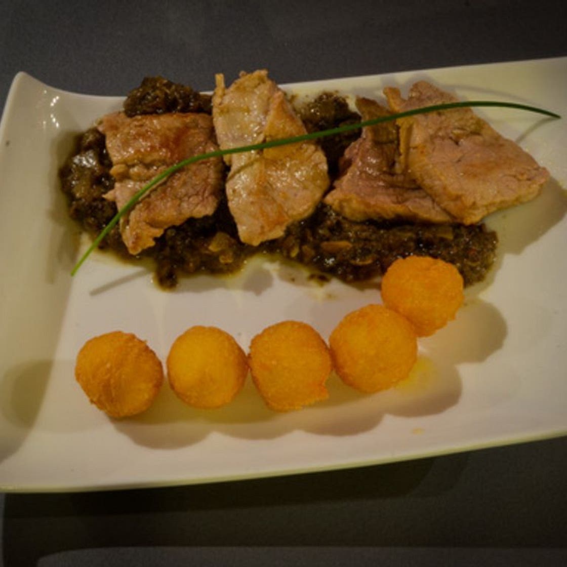 Médaillons de veau aux champignons