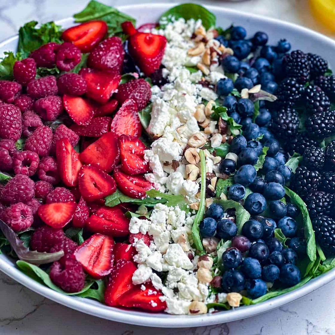Northwest Summer Berry Salad
