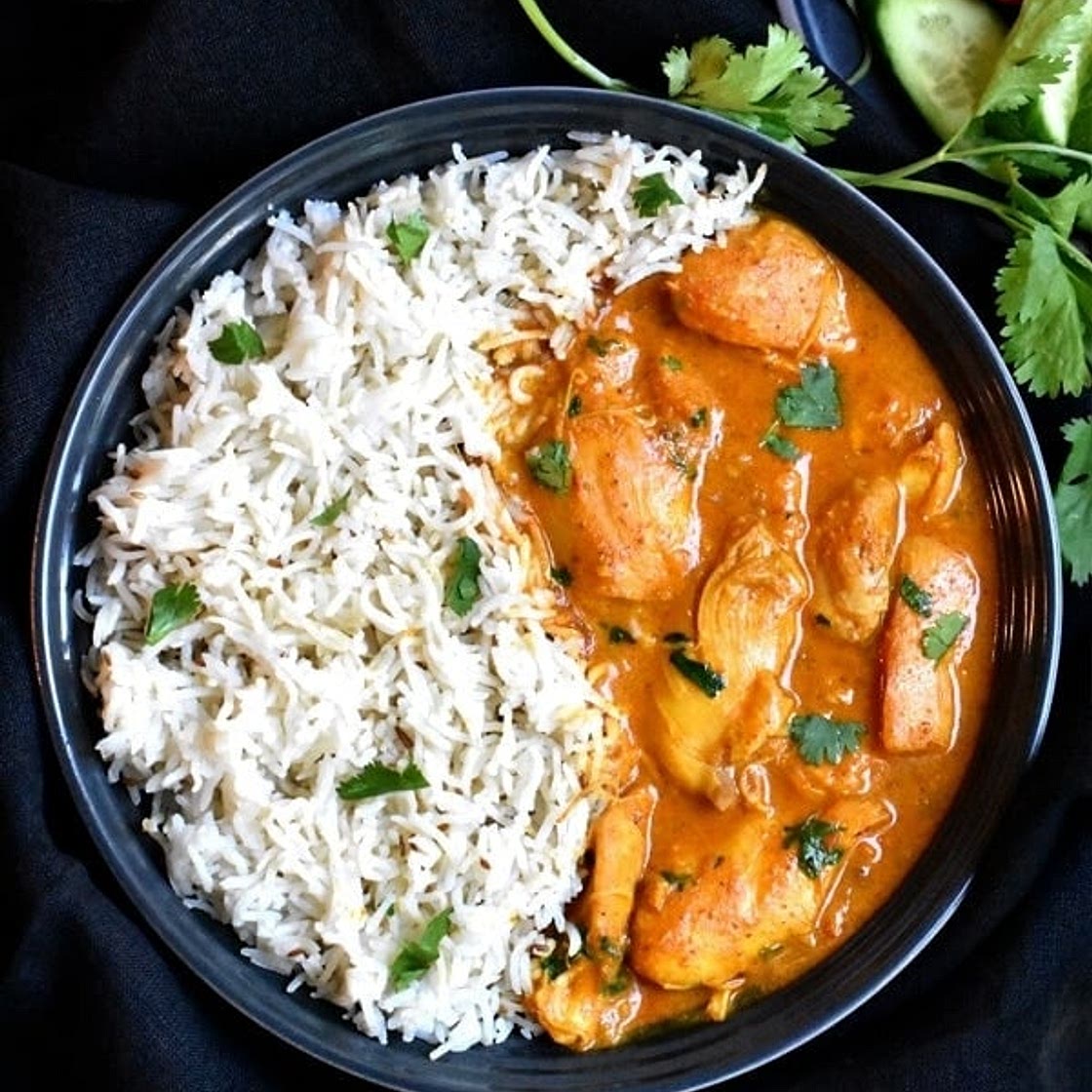 Chicken Korma- Instant Pot | Stove