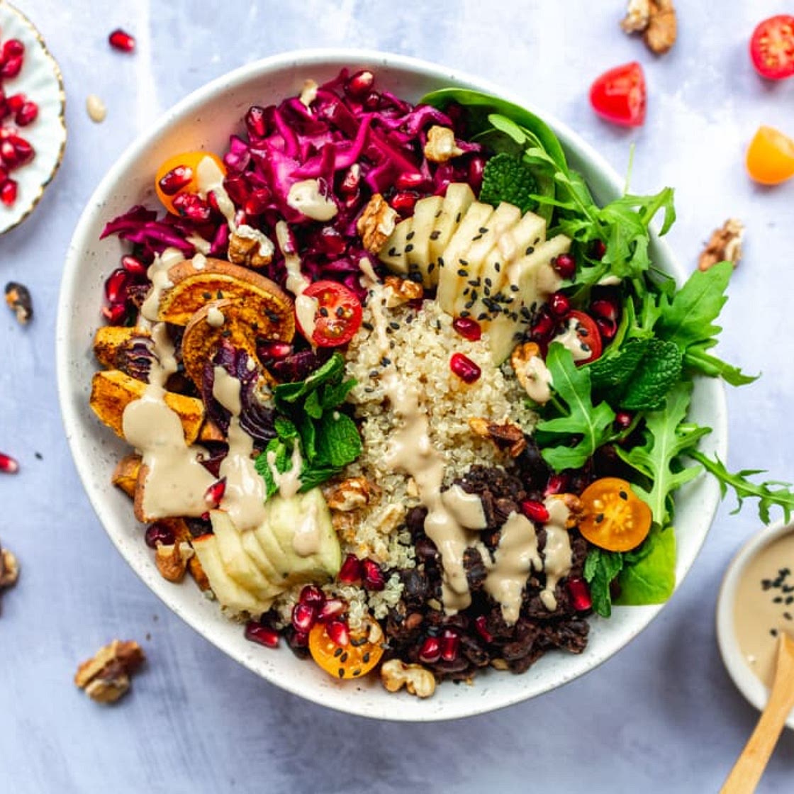 Winter Glow Bowls with Lemon Tahini