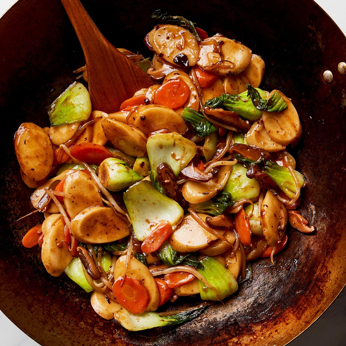 Rice Cake with Mixed Vegetables Recipe