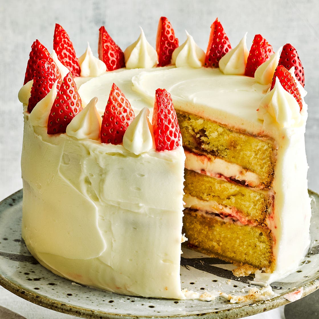 Strawberry cake