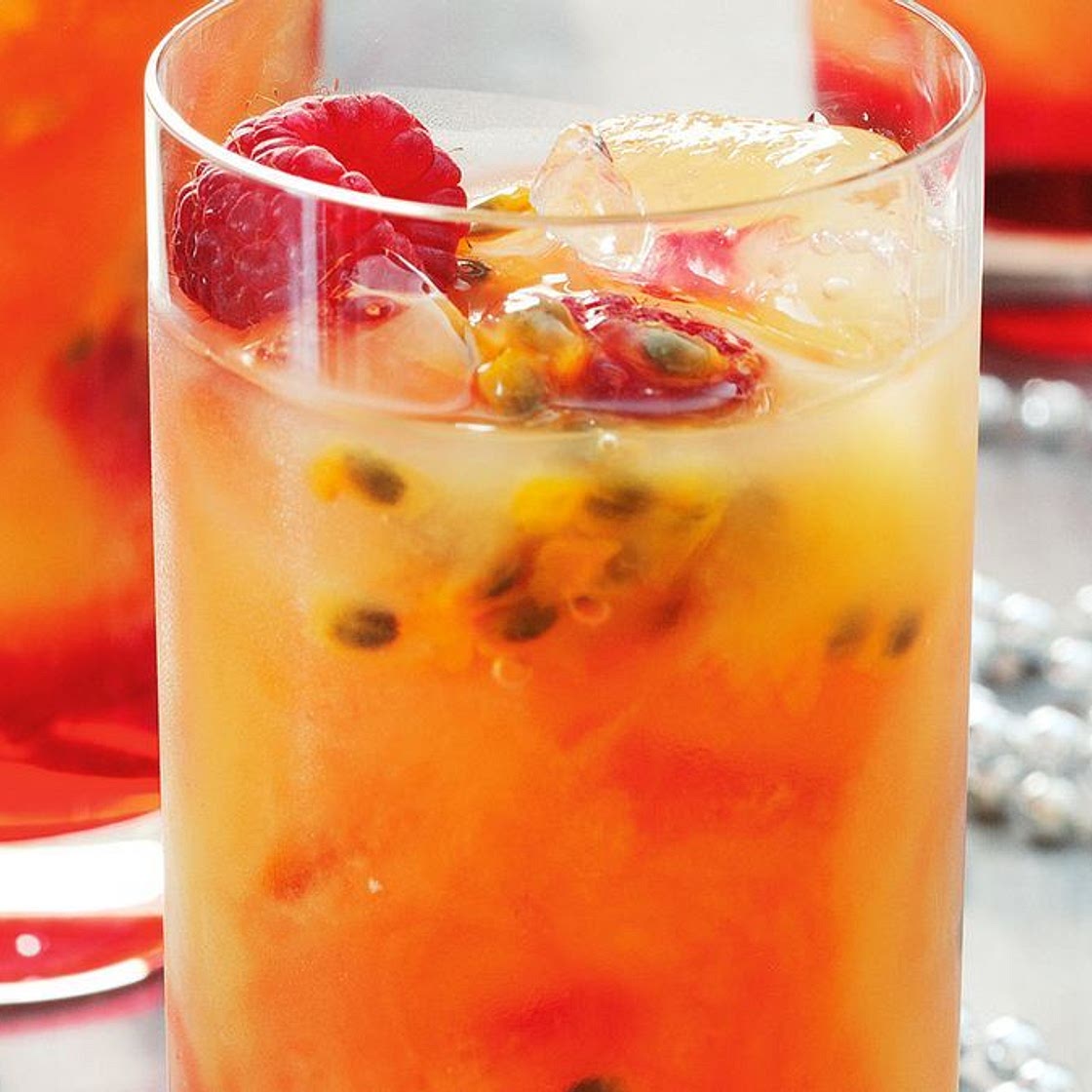 Passionfruit cocktail