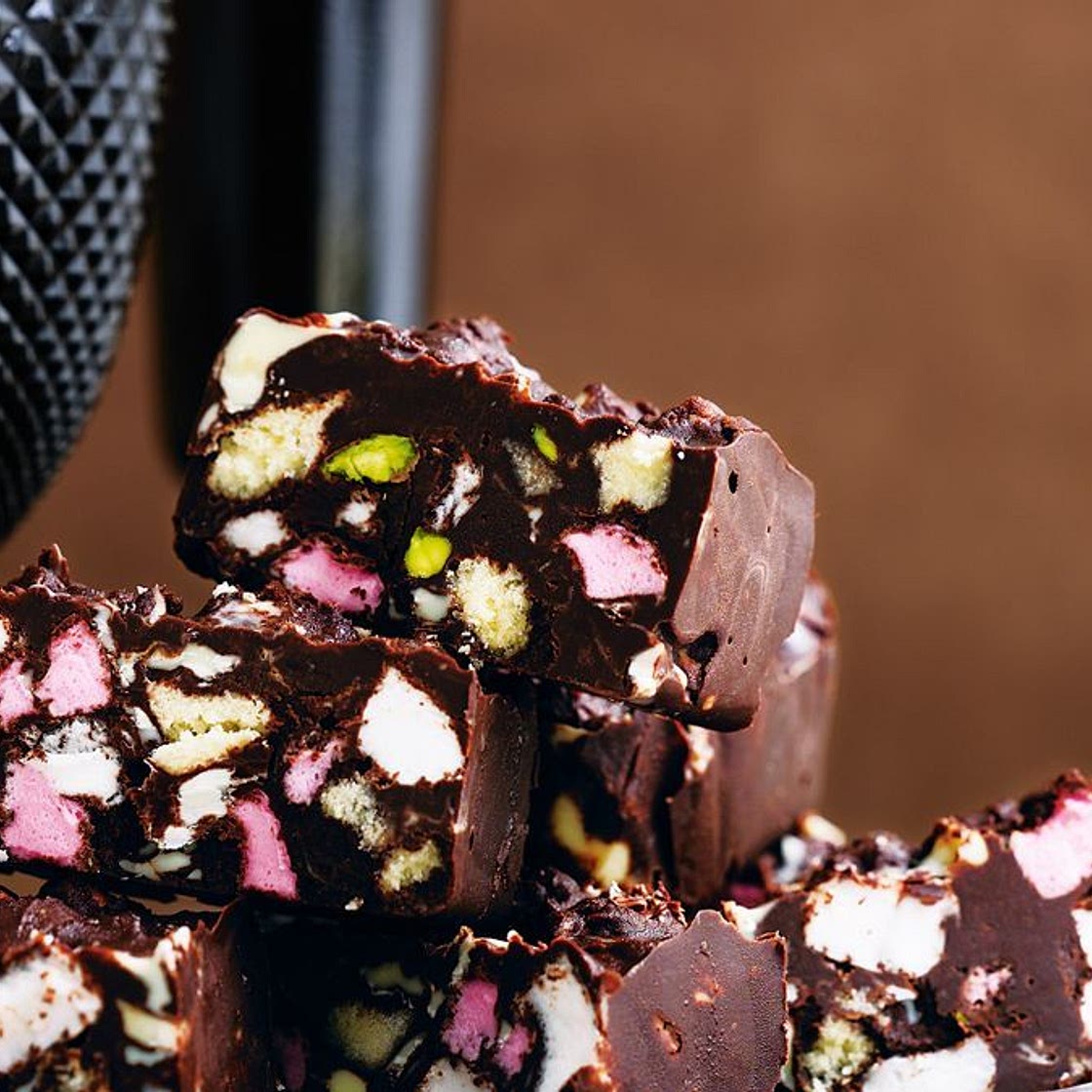 Baileys rocky road fudge