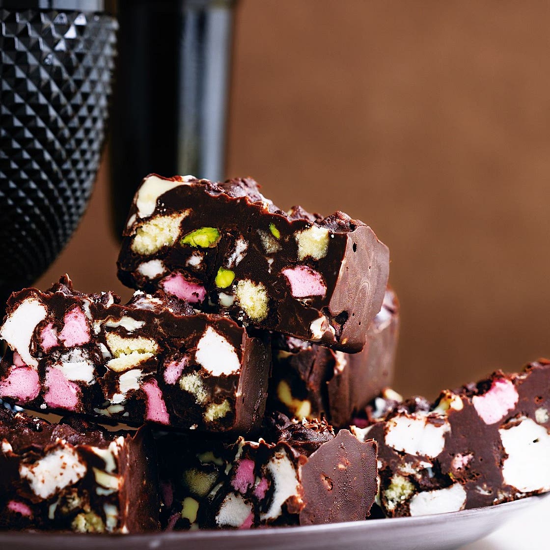 Baileys rocky road fudge