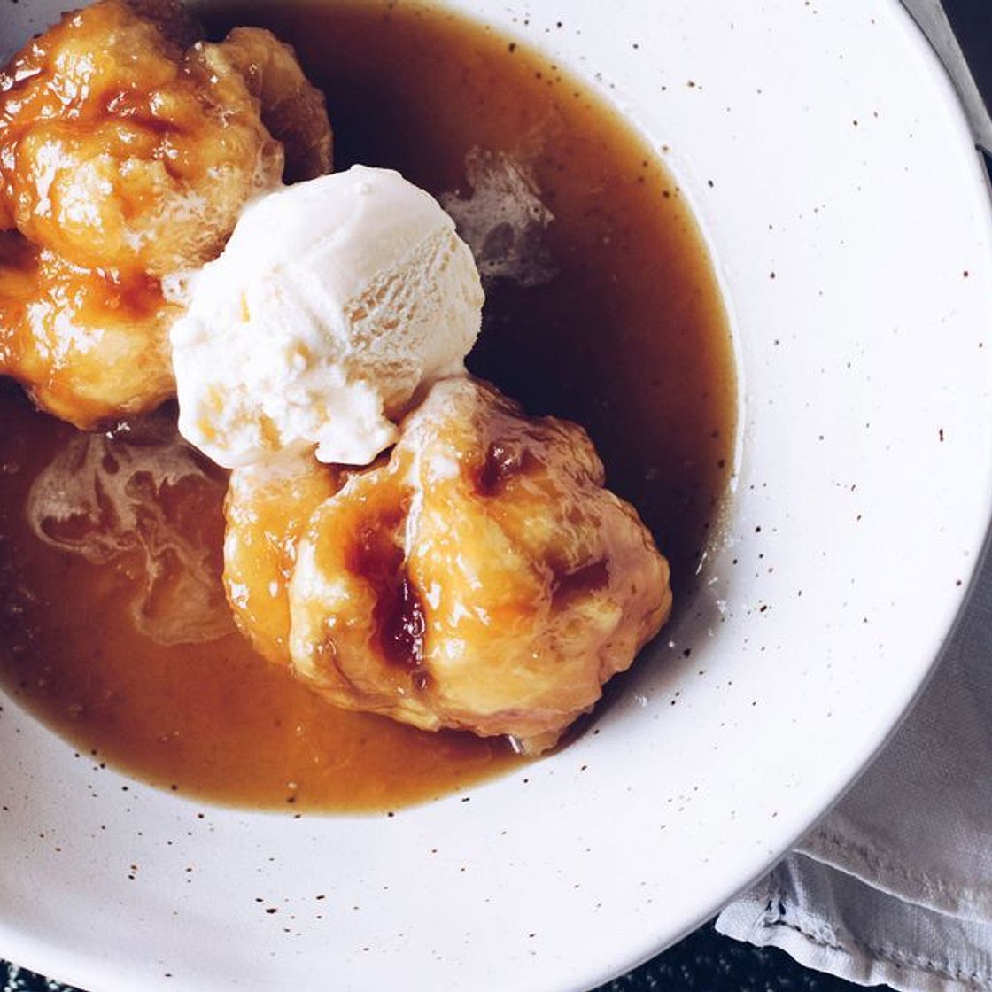 Butterscotch Dumplings Recipe