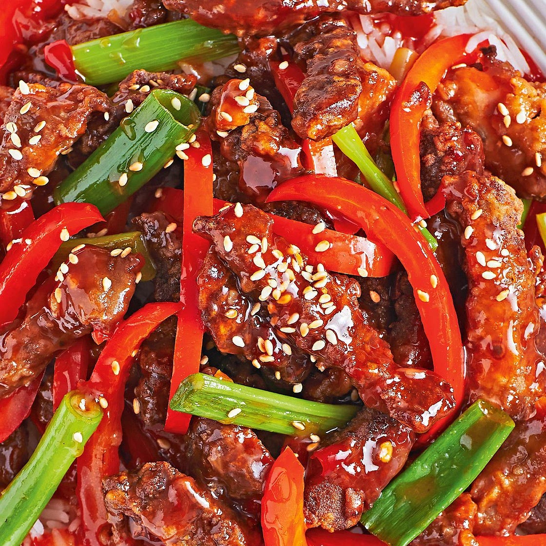 Crispy sweet chilli beef recipe