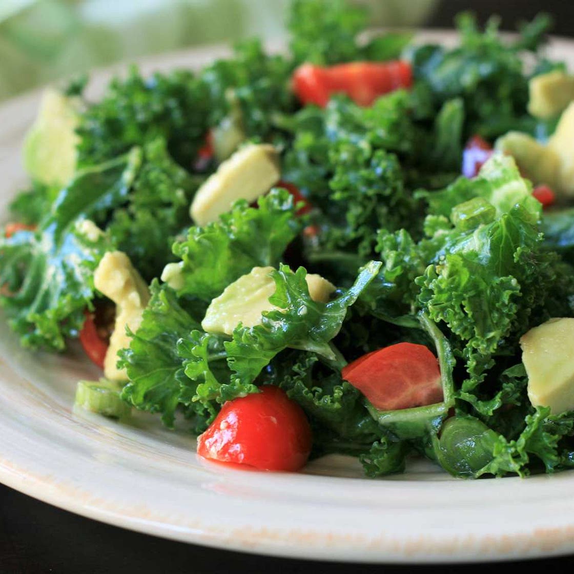 Kale Salad with Avocado