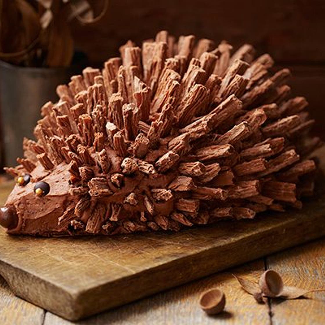 Hedgehog cake