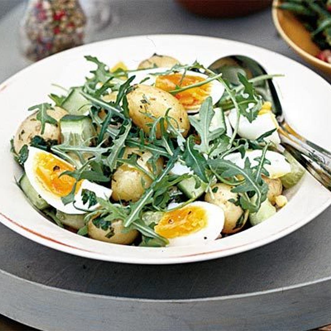 Egg & new potato salad