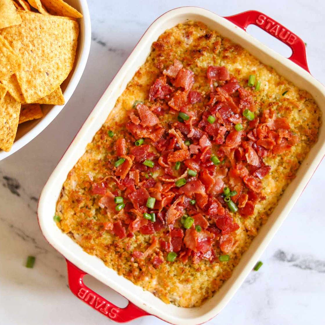 I Made Trisha Yearwood's Charleston Cheese Dip and It's Dip Heaven