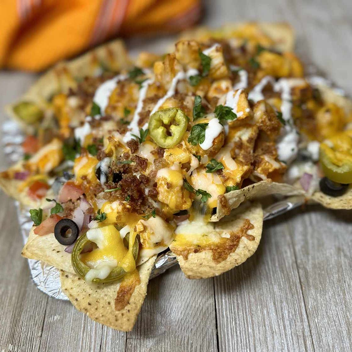 Buffalo Chicken Nachos