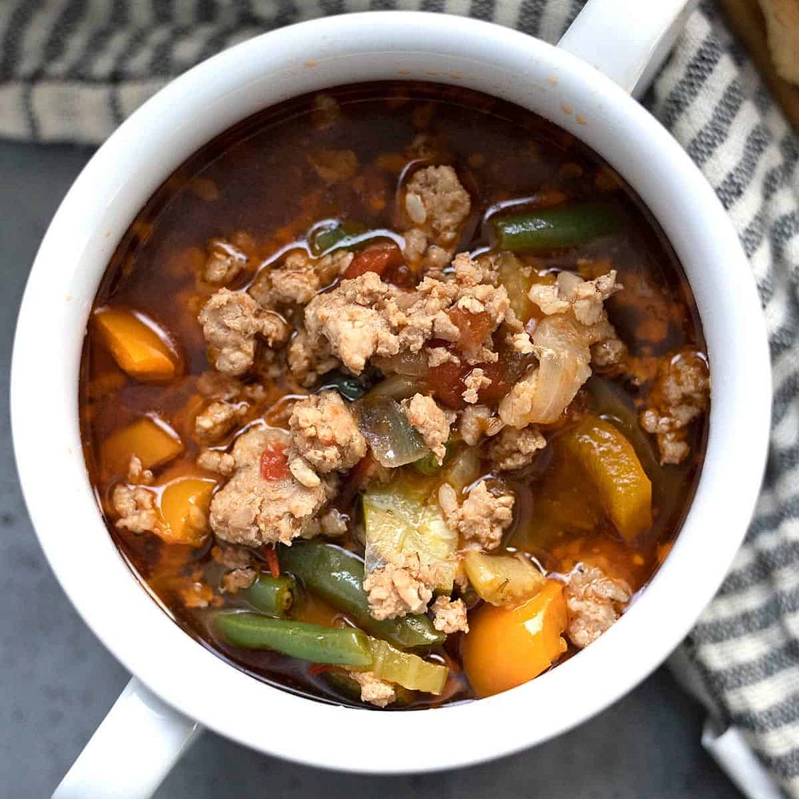 Sausage Vegetable Soup Recipe