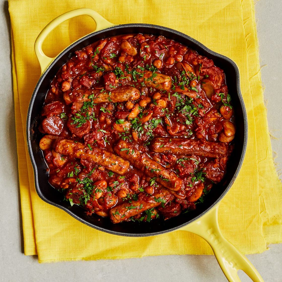 Chicken sausage casserole