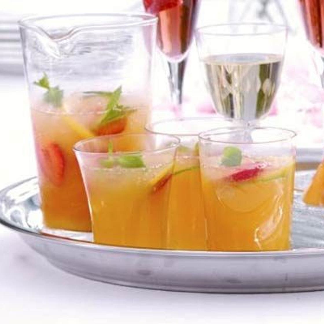 Citrus peach cooler