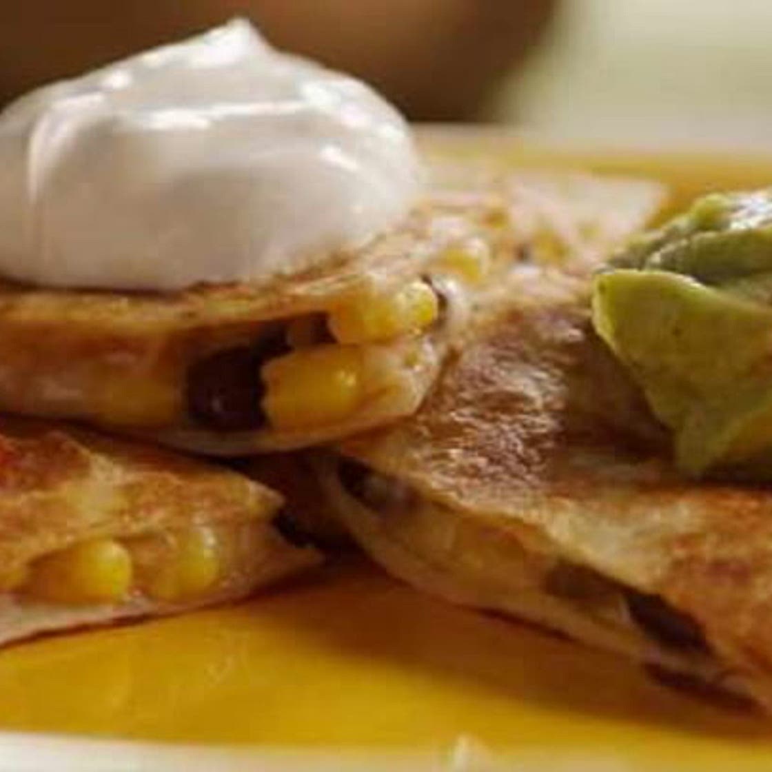 Black Bean and Corn Quesadillas