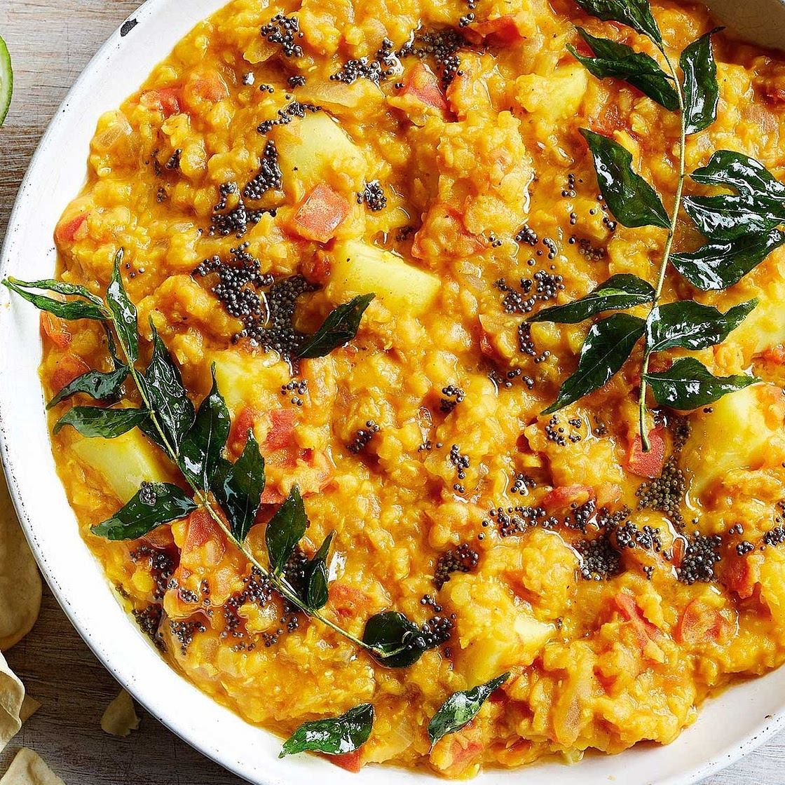 Lentil and vegie dhal