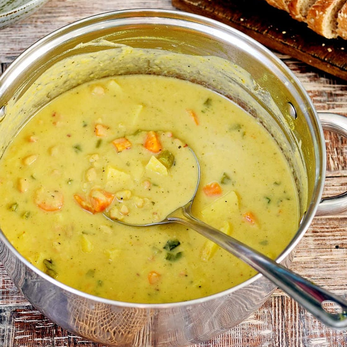 Vegan White Bean Soup