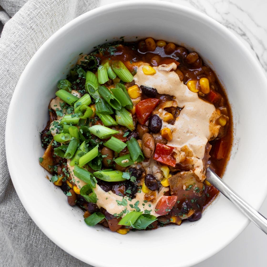 30 Minute Vegan Mexican Chili