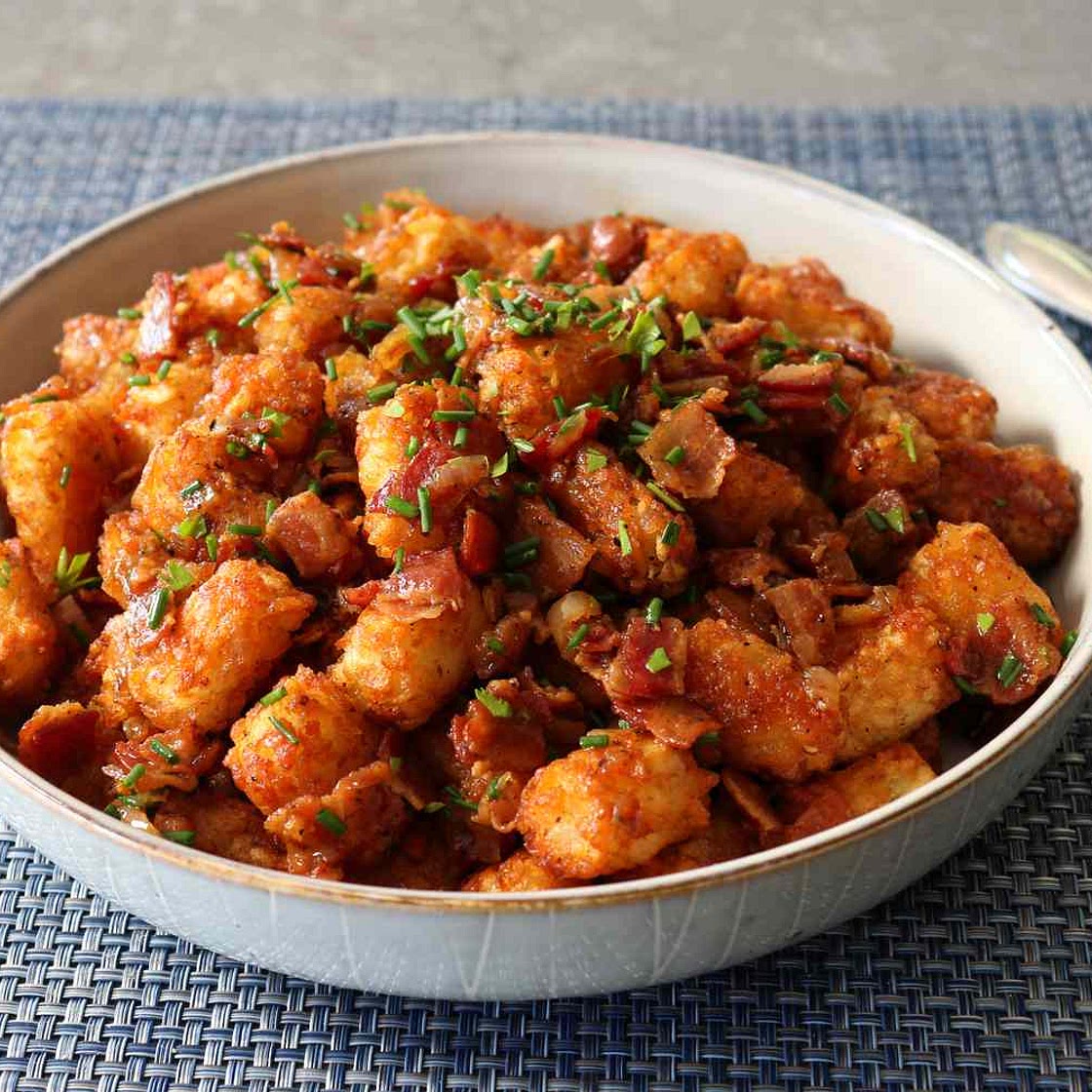 German Tater Tot Potato Salad