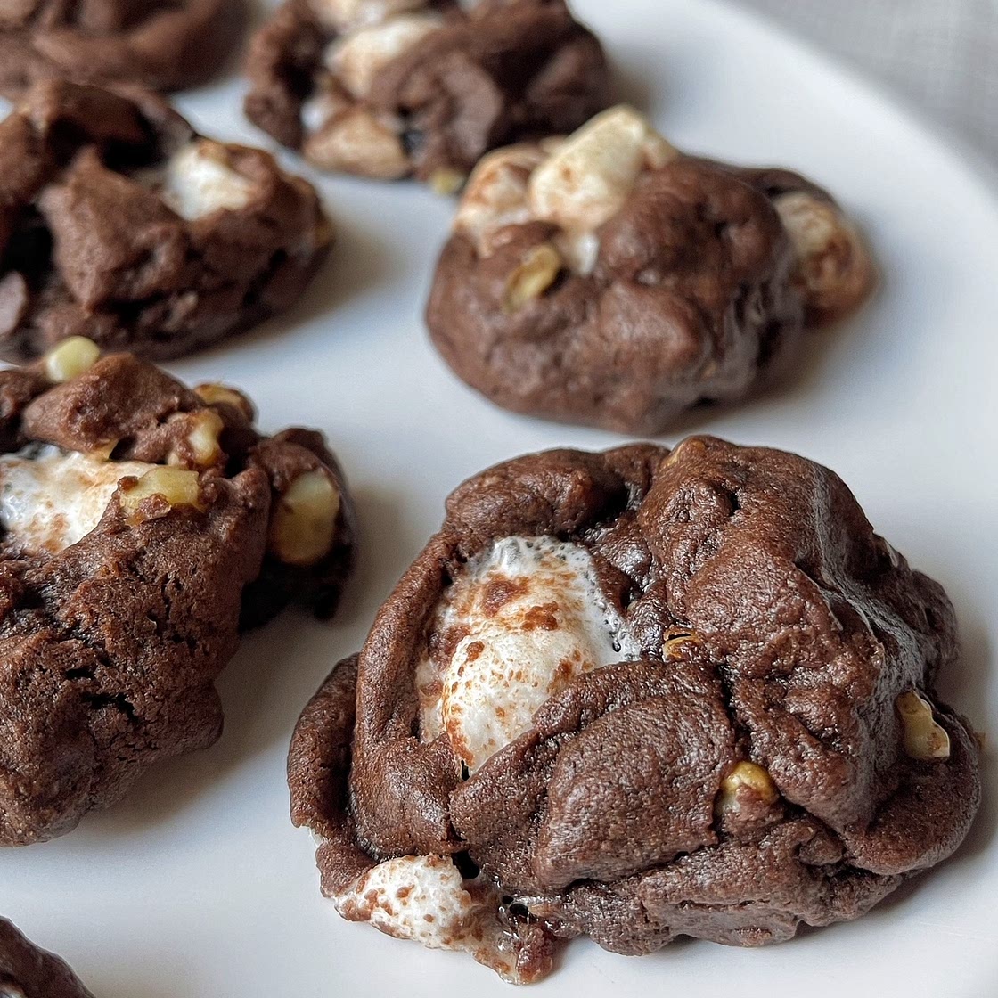 Easy Rocky Road Cookies ~ Inspired by the Ice Cream!