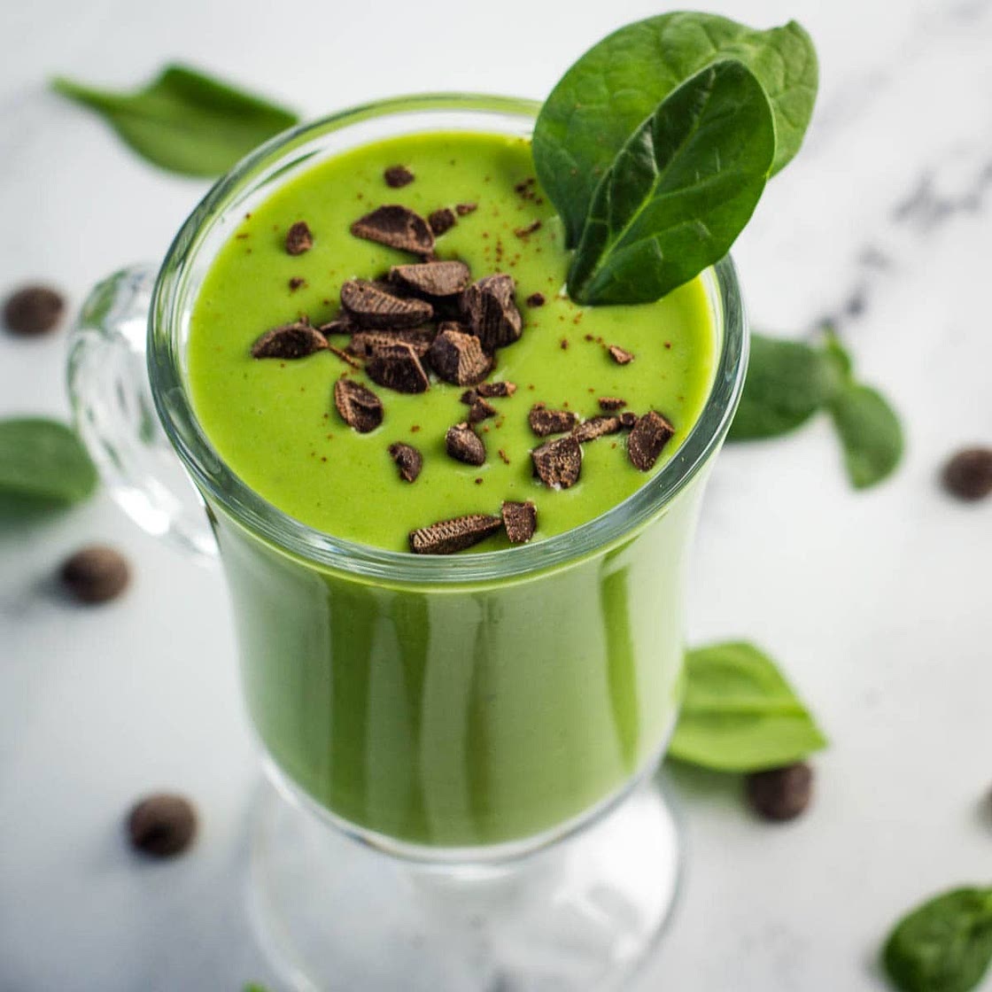 Vegan Shamrock Shake