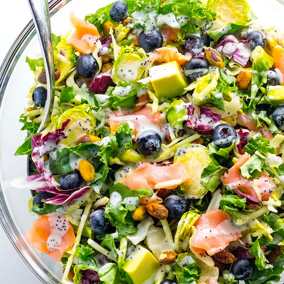 Smoked Salmon Salad (10 Minutes)