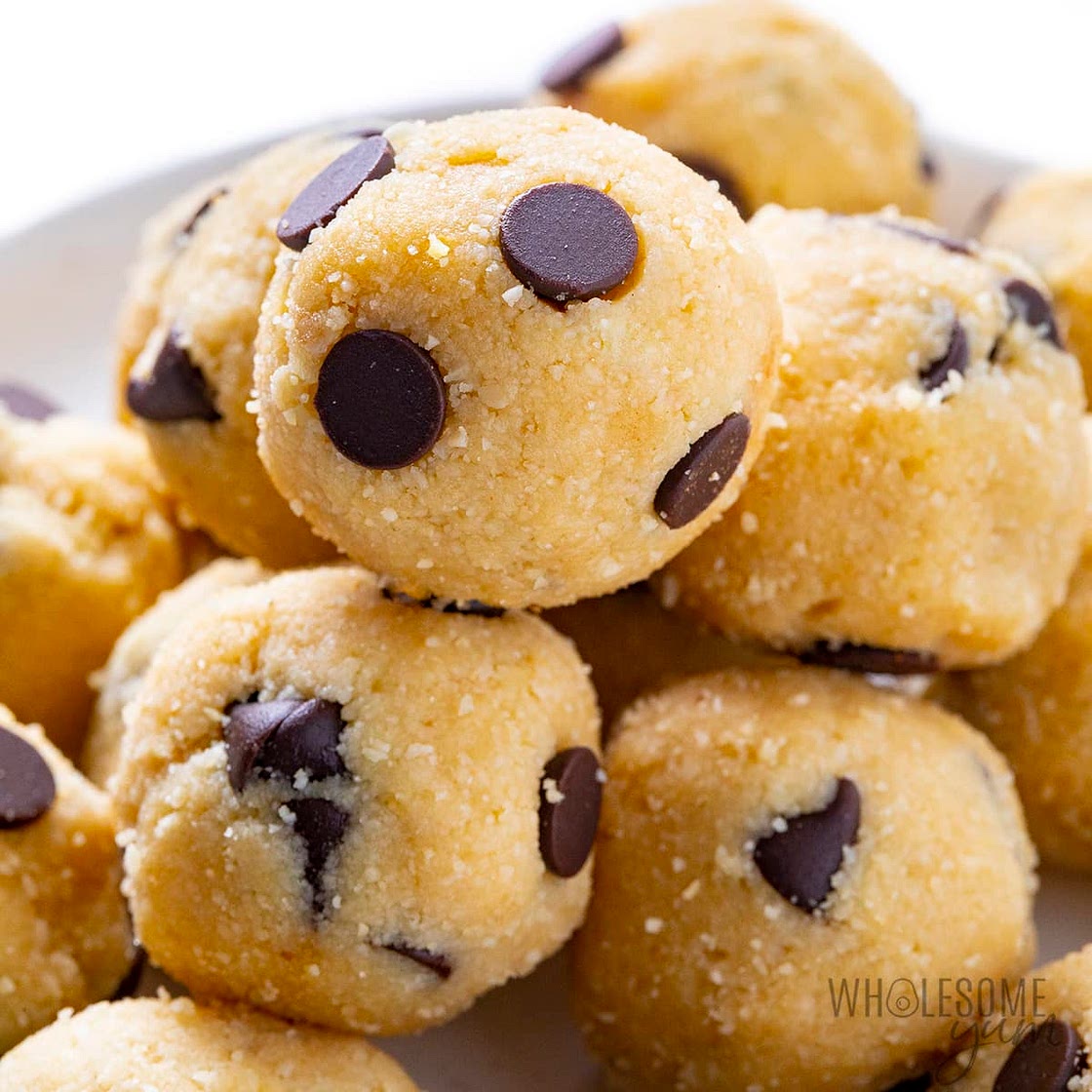 Keto Cookie Dough (Sugar-Free, 1.1g Carbs!)