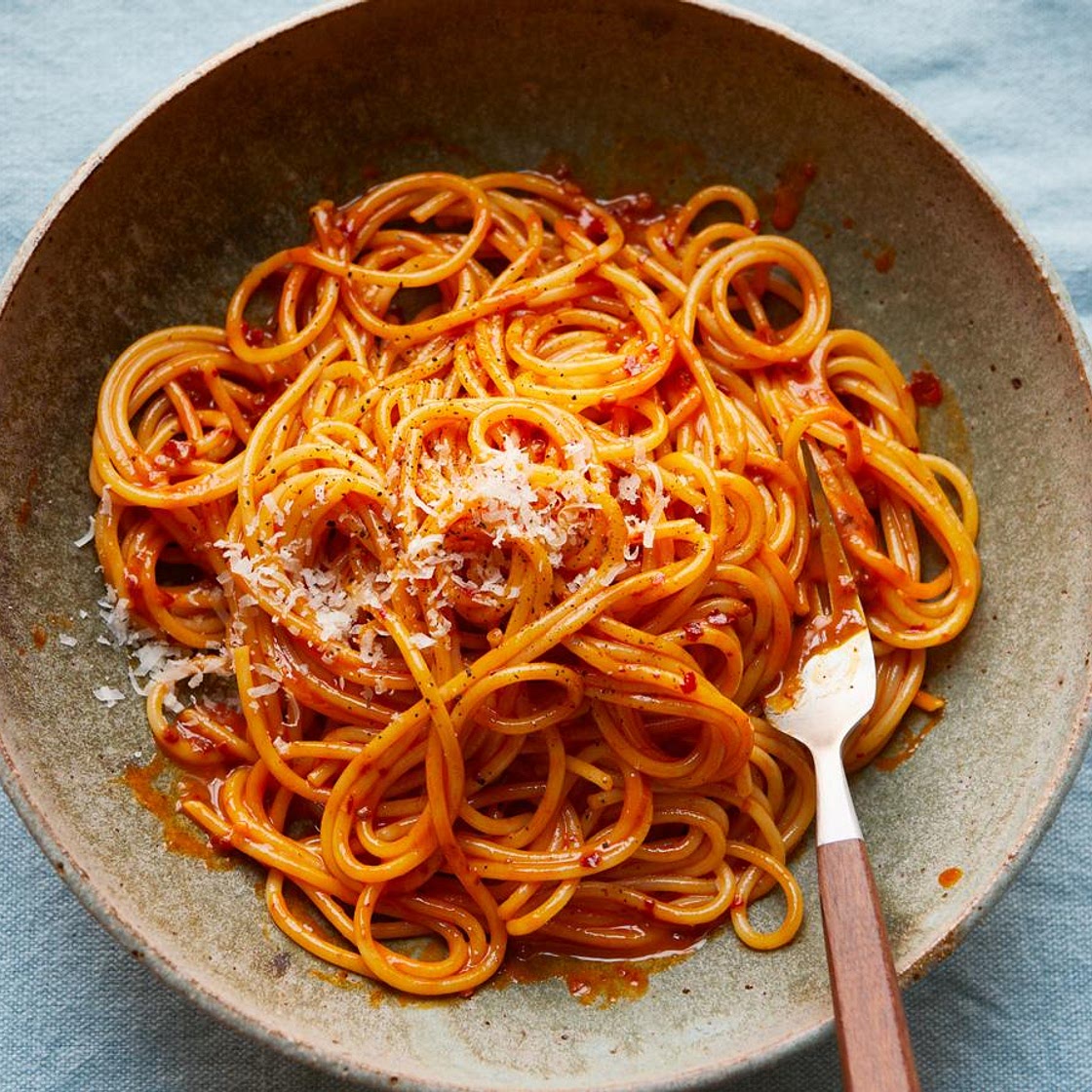 Creamy ’nduja pasta
