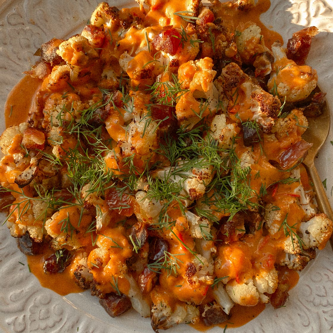 Copycat True Food Kitchen Harissa Tahini Cauliflower