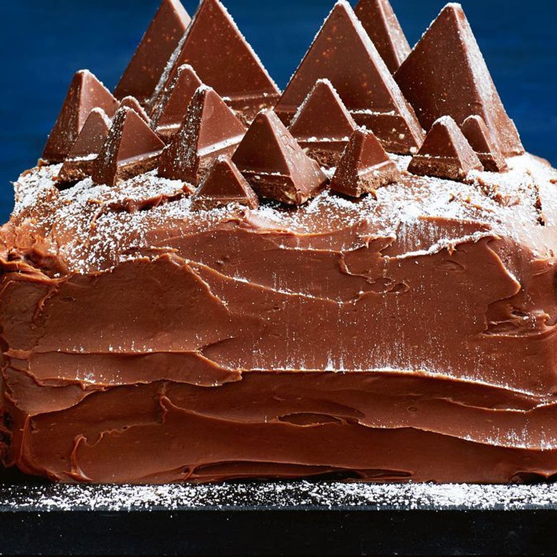 Toblerone Mountain Mud Cake