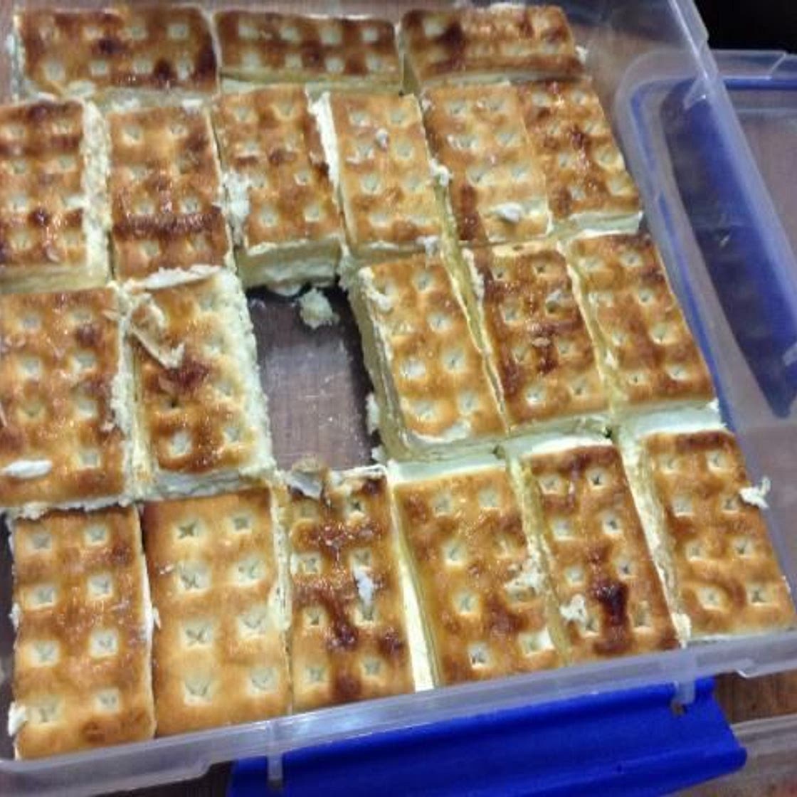 Cream Cheese Lattice Slice