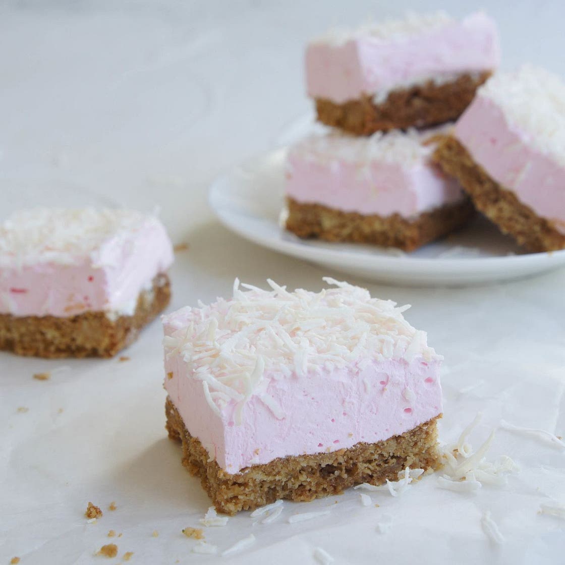 Marshmallow and Weet-Bix Slice recipe
