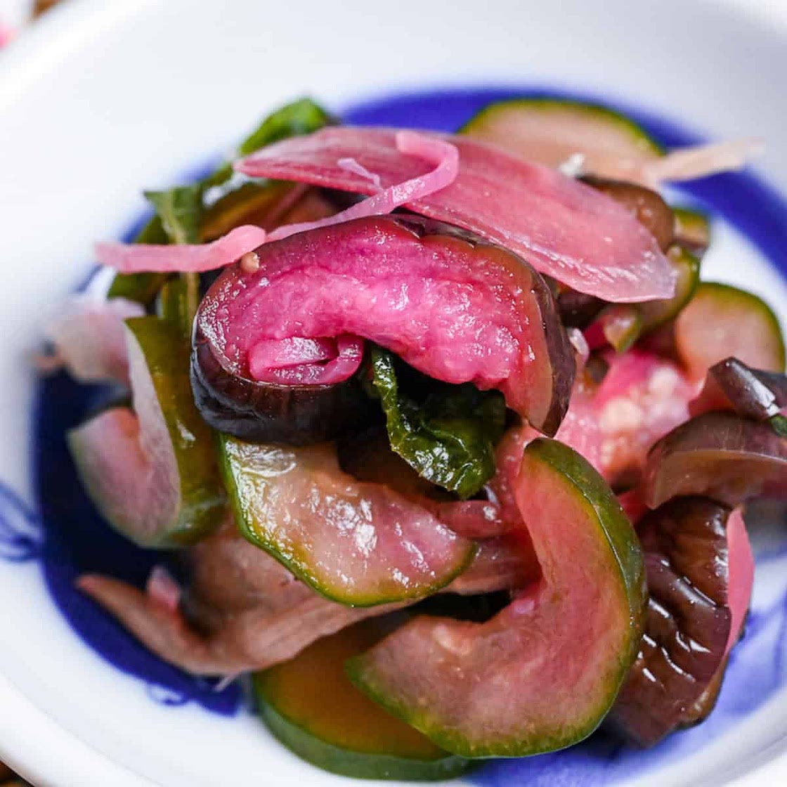 Homemade Shibazuke Pickles