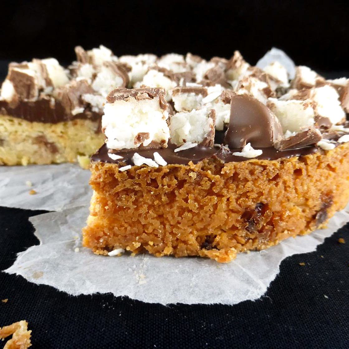 Coconut Cookie Pie (with Bounty)