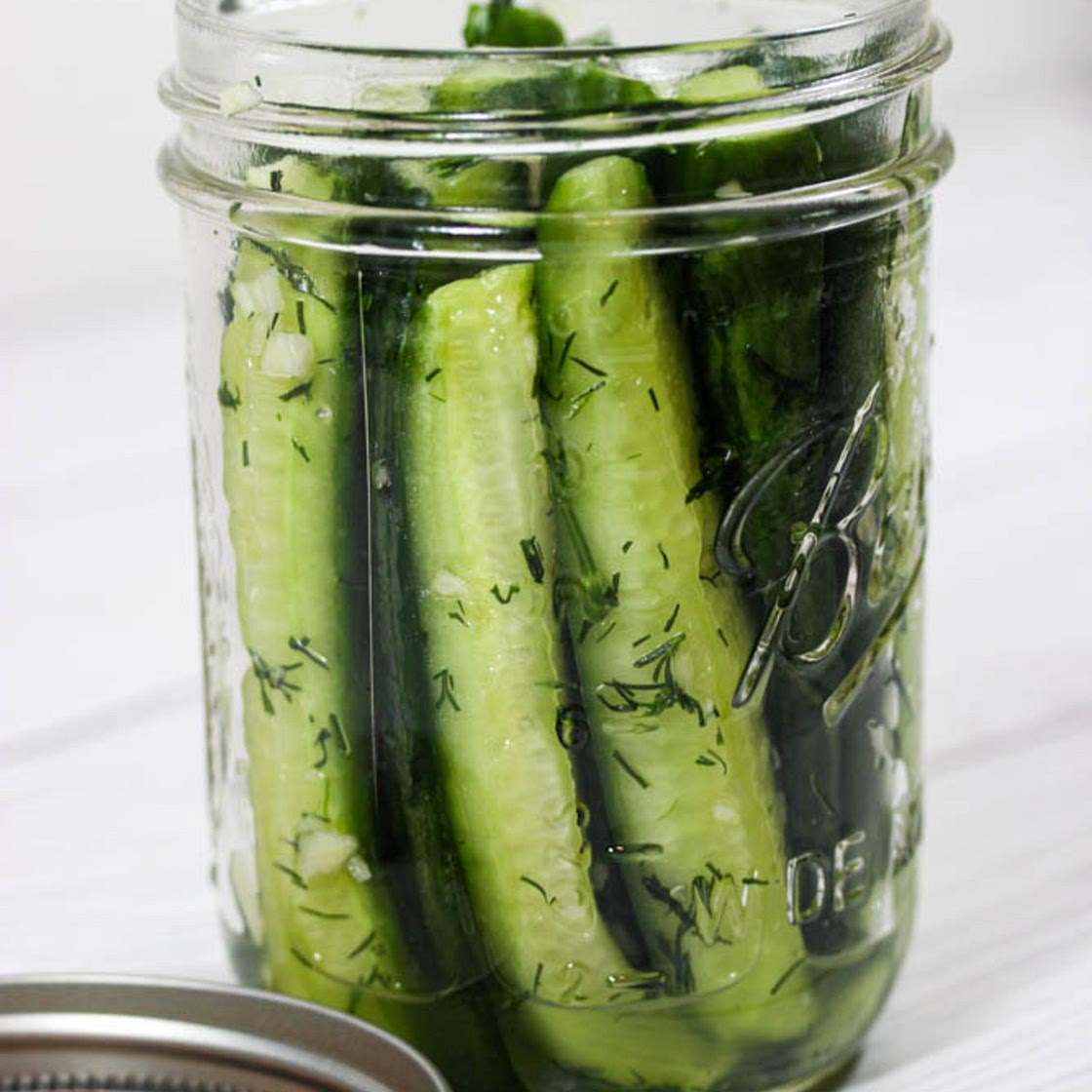 Dry-Brined Pickles - Sausai S?dyti Agurkai (Lithuania)