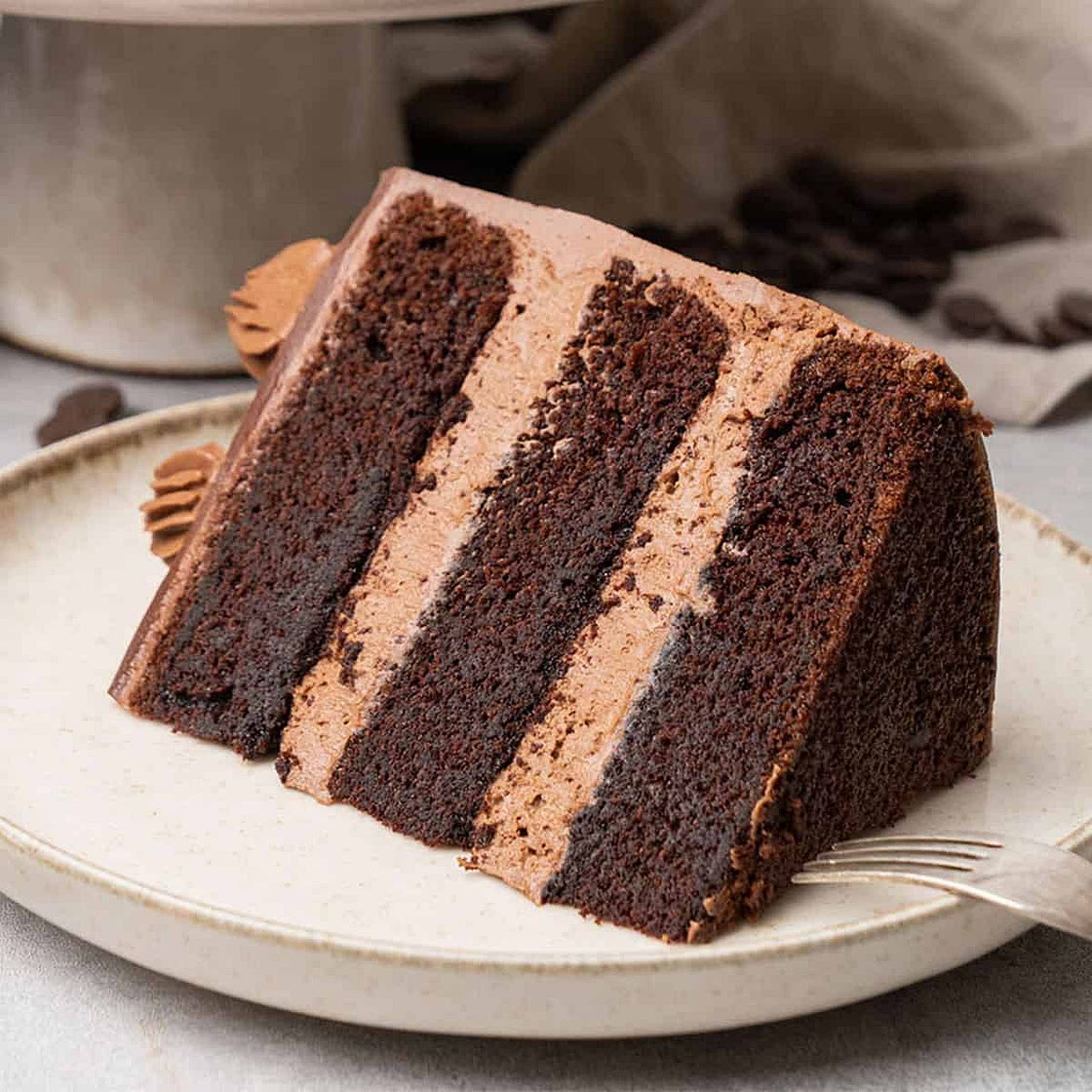 Easy Chocolate Sponge Cake (Light & Moist)