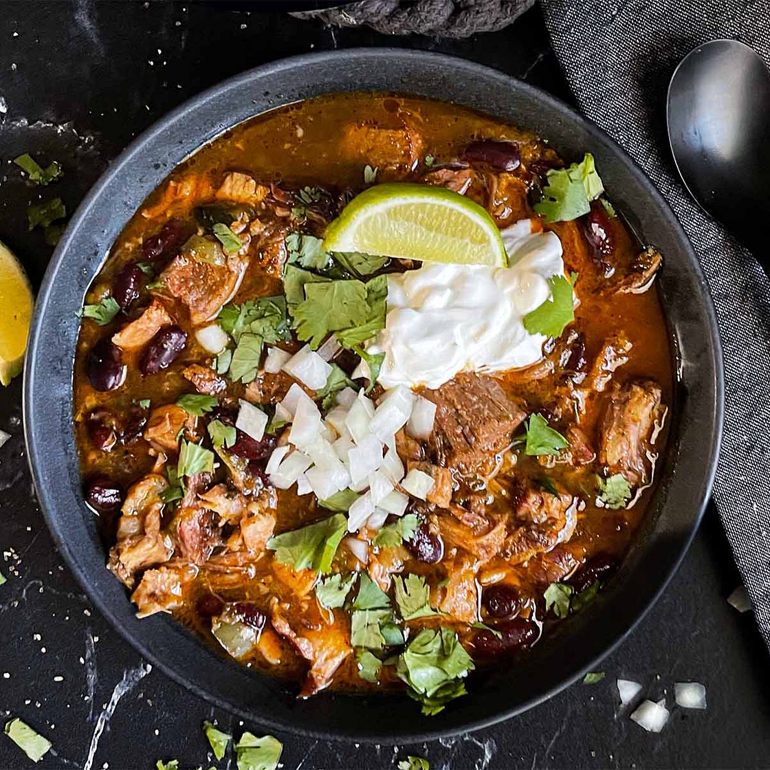 Smoked Pork Chili