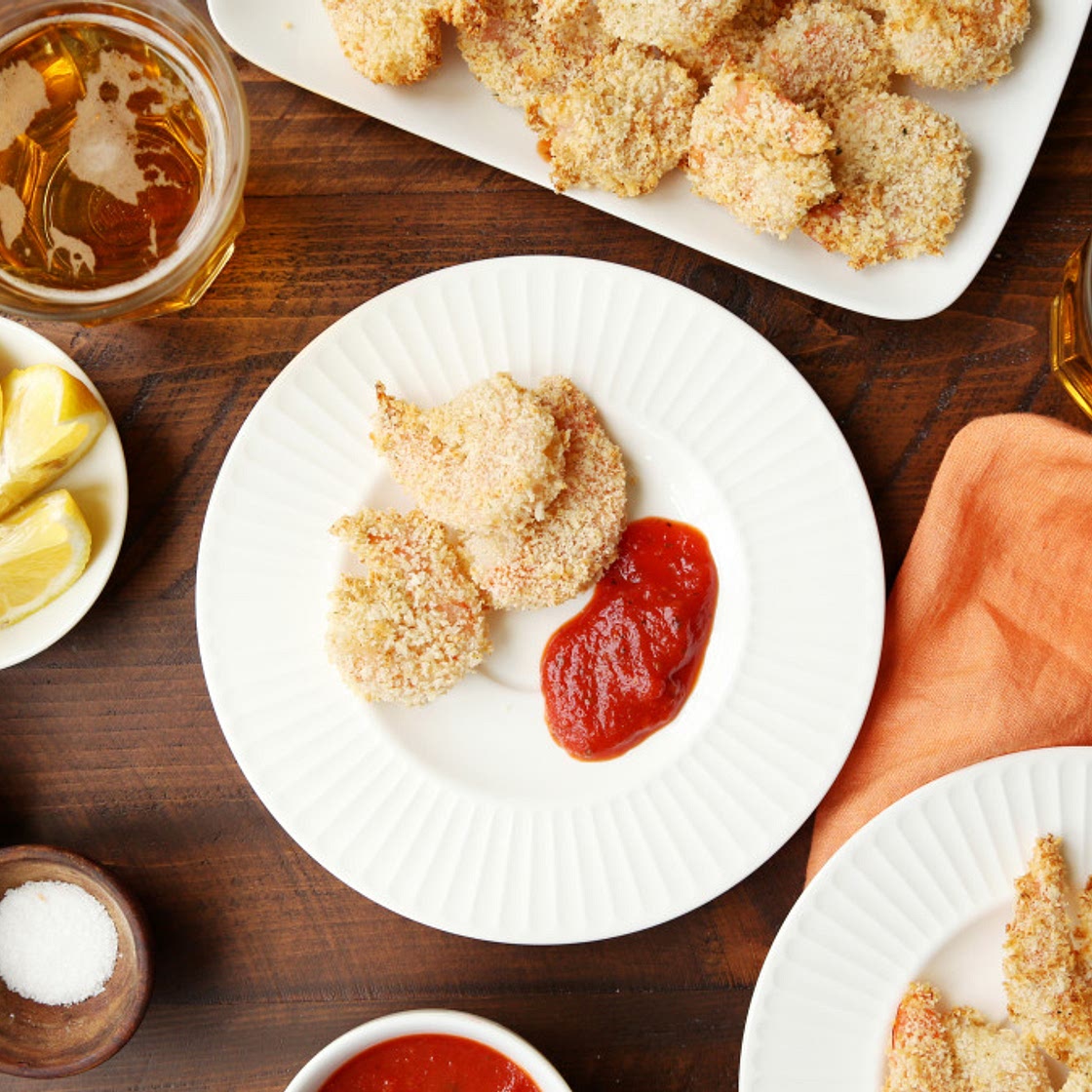 Air Fryer Crispy Panko Shrimp