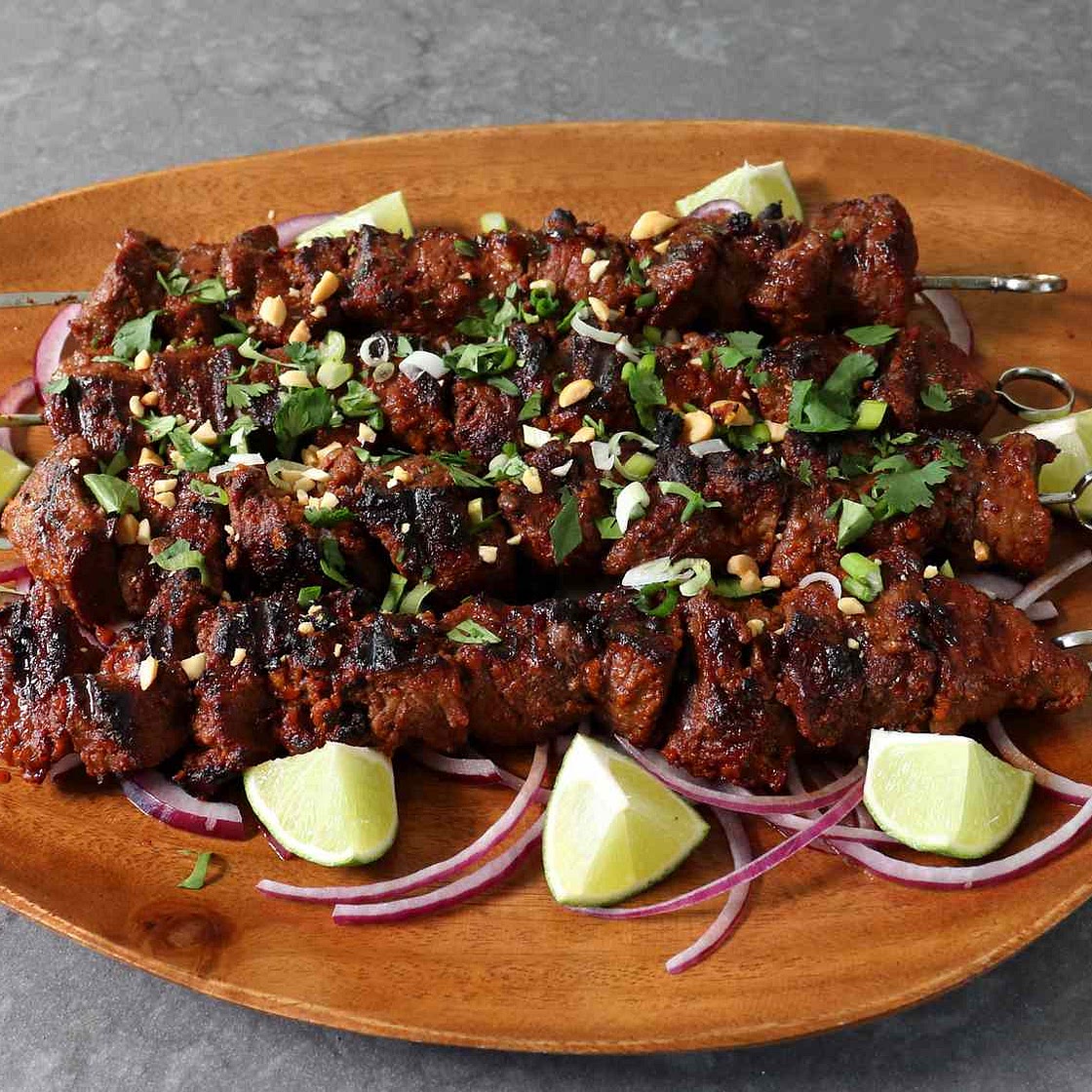 West African Grilled Beef (Suya)
